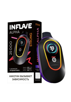 INFLAVE ALPHA 25000 Strong - 25000 затяжек, изображение 1