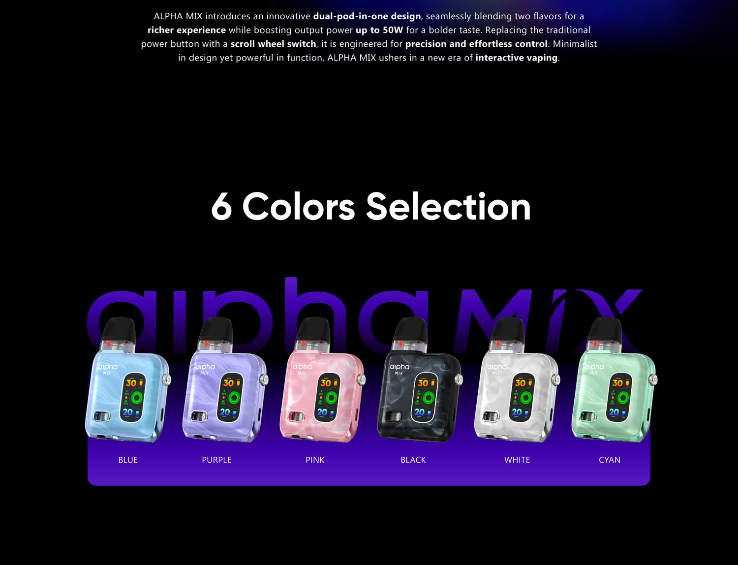 SMOK Alpha Mix Pod Kit, изображение 2