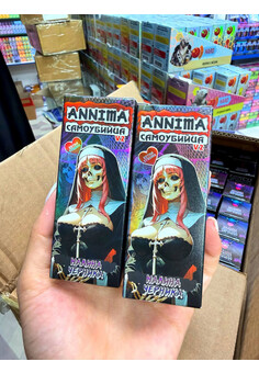 Жидкость ANNIMA LOVE & САМОУБИЙЦА V2 30ML 80 MG STRONG, изображение 1