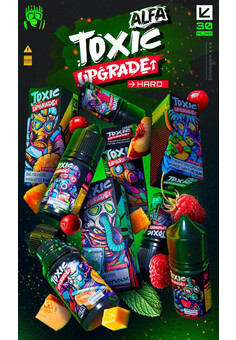 Жидкость TOXIC ALFA UPGRADE HARD 30 ML, изображение 1