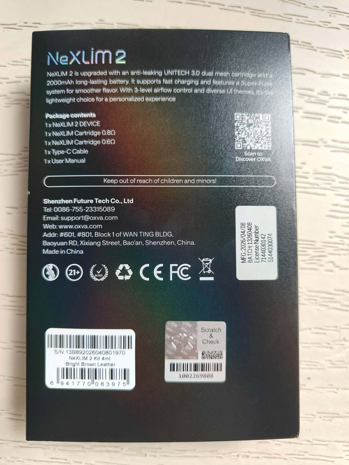 OXVA NeXLIM 2, изображение 4