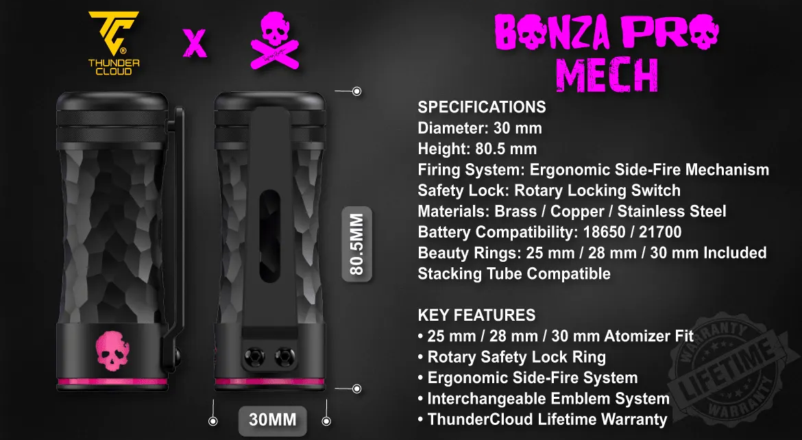 ThunderCloud Bonza Pro mech mod, изображение 3