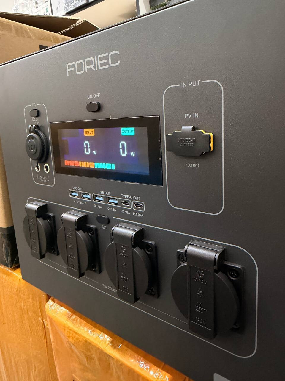 Кликните для увеличения изображения Электростанция FORIEC 2000W, изображение 3