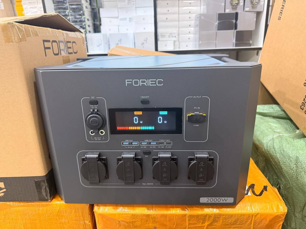 Кликните для увеличения изображения Электростанция FORIEC 2000W, изображение 5